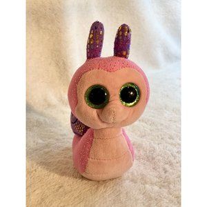 Ty Beanie Boos Scooter the Pink Snail Plush 6"